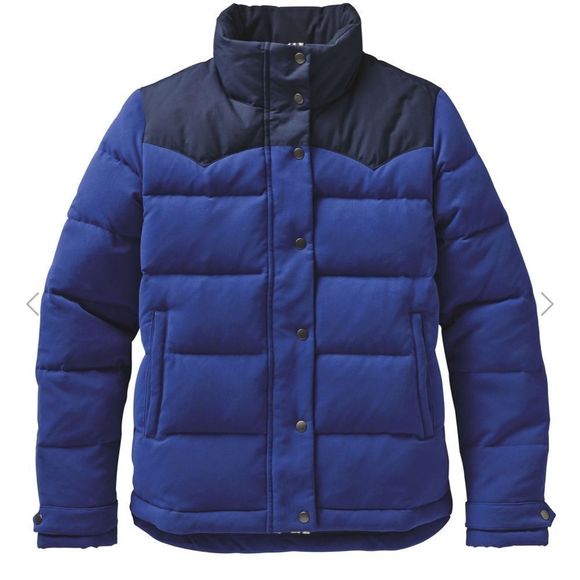 Patagonia NWT Rare Limited Edition Bivy Coat Mushroom Lining Moon Blue, Large - Picture 2 of 13